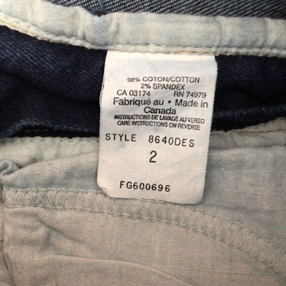 PARASUCO jeans denim long skirt western country dancing pockets splited  size 2 - Picture 6 of 11